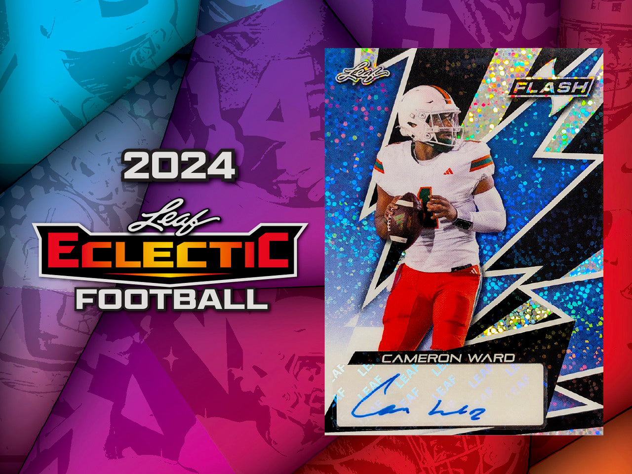 2024 Leaf Eclectic Football Jumbo