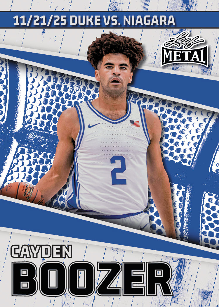 2025 Leaf Metal Cayden Boozer Continuum - Game 6 (Available until 11/27)