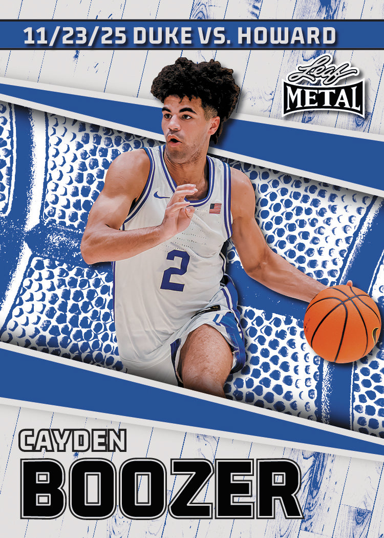 2025 Leaf Metal Cayden Boozer Continuum - Game 7 (Available until 11/27)