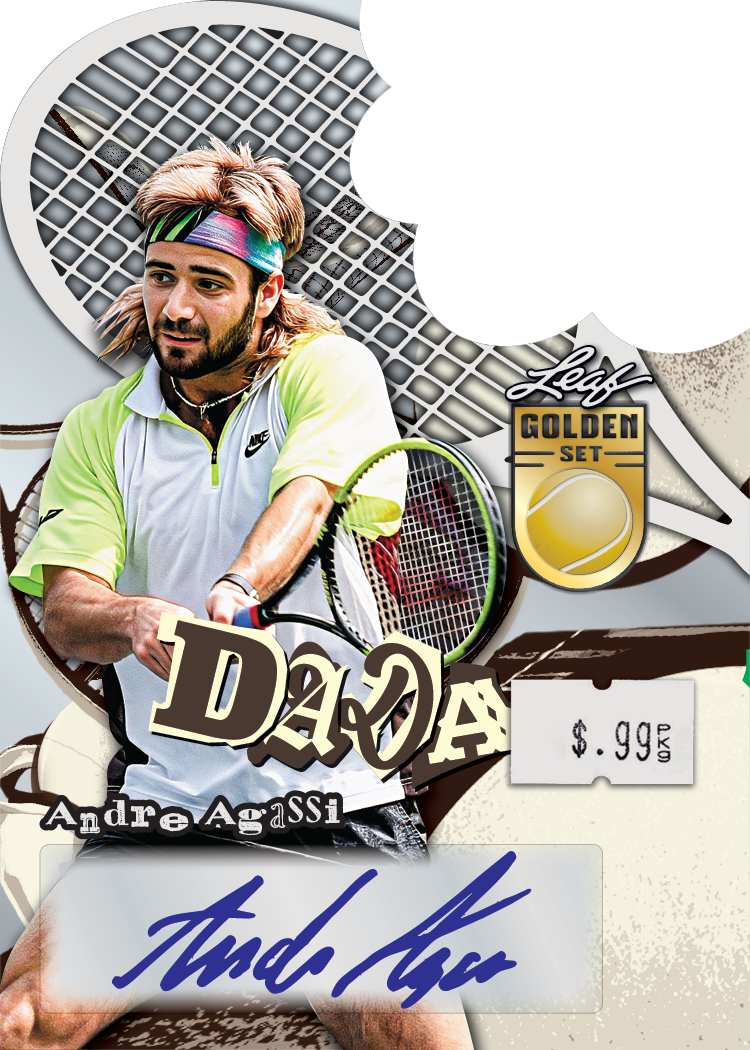2026 Leaf Metal Golden Set Tennis (Ships October 23rd)