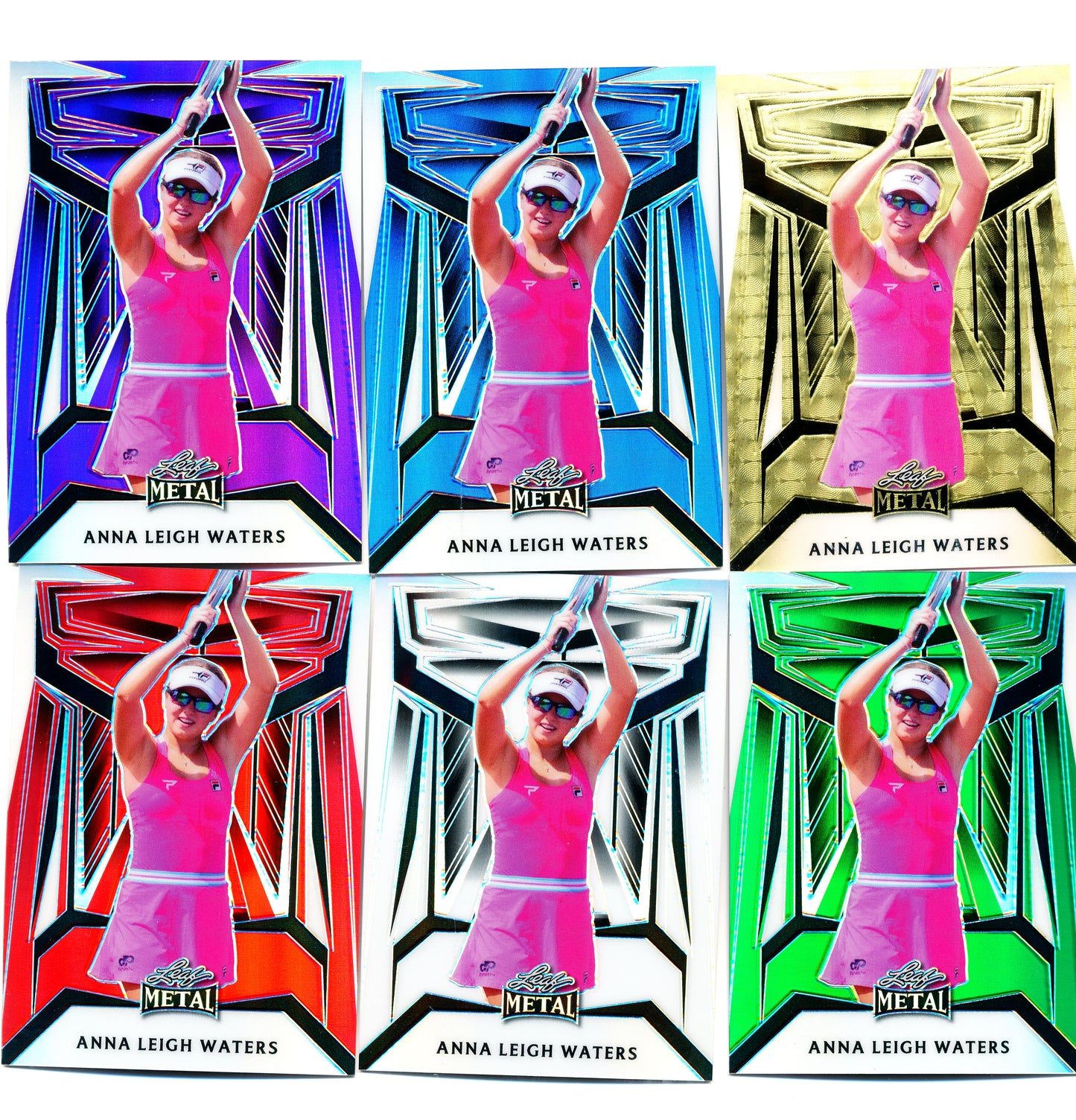 2023 Leaf Metal Anna Leigh Waters #'d from /299 to 1/1