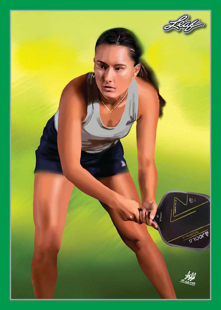 2023 Leaf Metallic Imaginations Pickleball Edition #’d 199 to 1/1