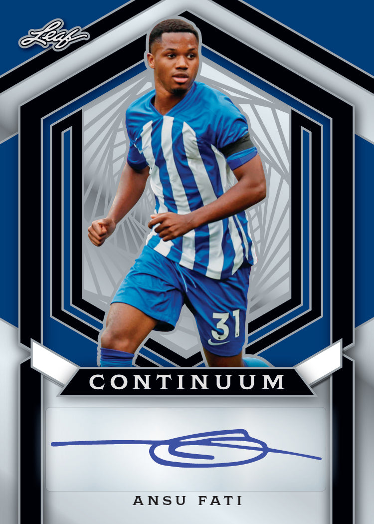 2023 Leaf Metal Continuum Autograph- Ansu Fati - Print to Order Through 9/25