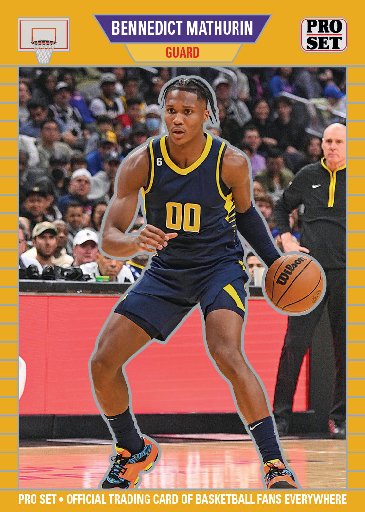 2023 PRO SET METAL LIMITED EDITION GOLD (#/199) BENNEDICT MATHURIN
