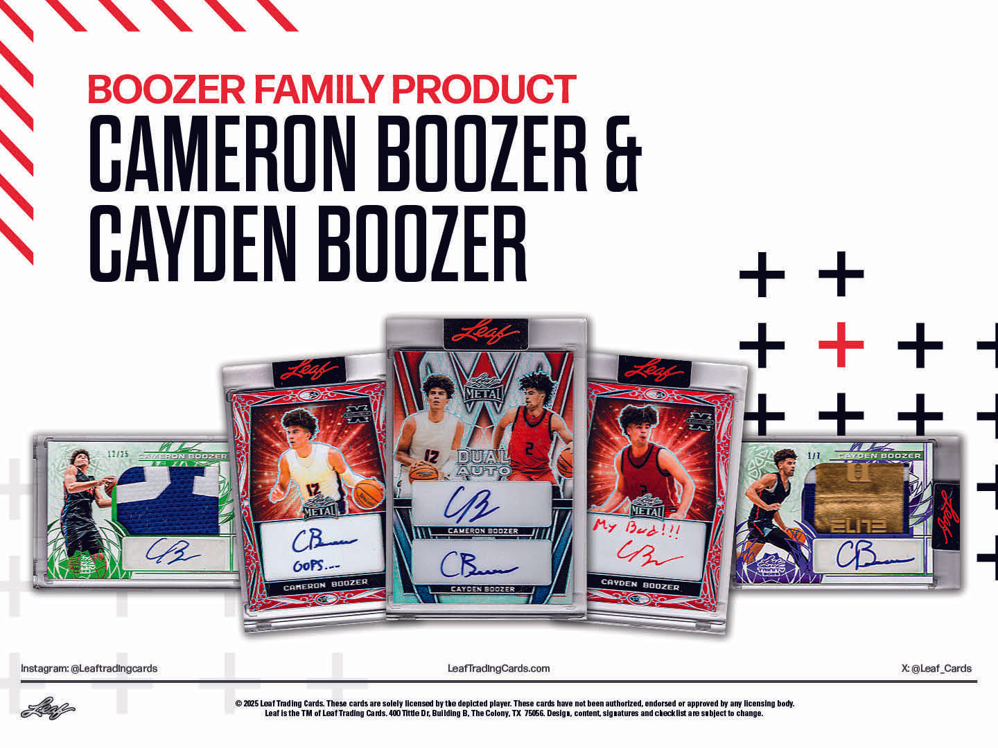 2025 Leaf Boozer Family Product – Leaf Trading Cards