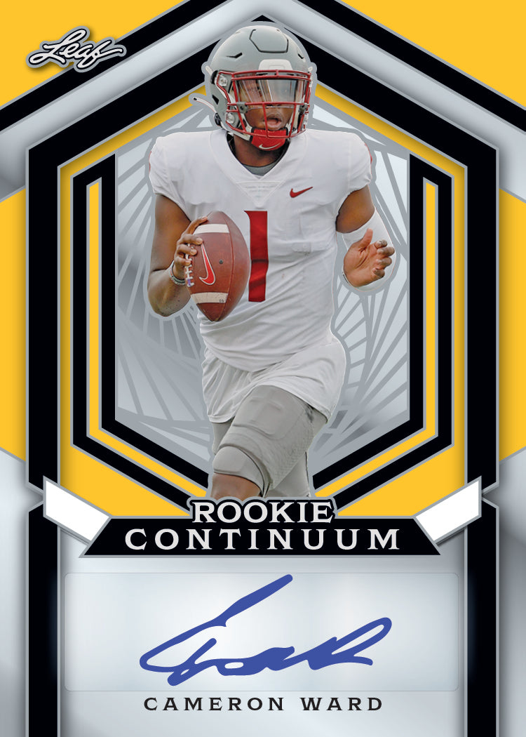 2023 Leaf Metal Continuum Autograph- Cameron Ward - Print to Order Through 9/25