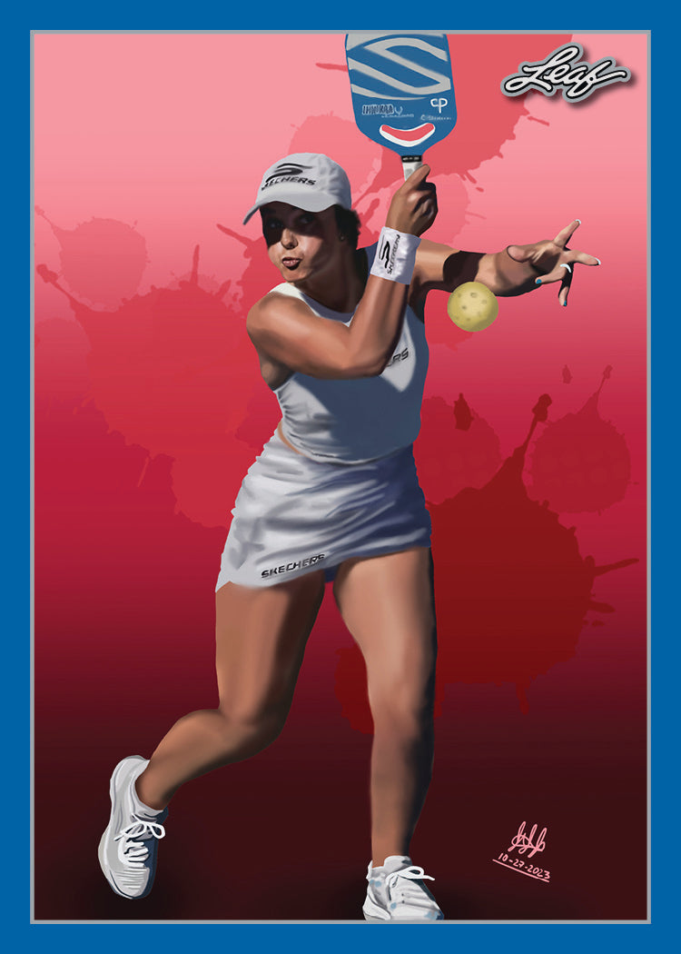 2023 Leaf Metallic Imaginations Pickleball Edition #’d 199 to 1/1