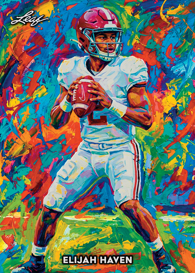 2026 Leaf Metal Paintworks Football Elijah Haven