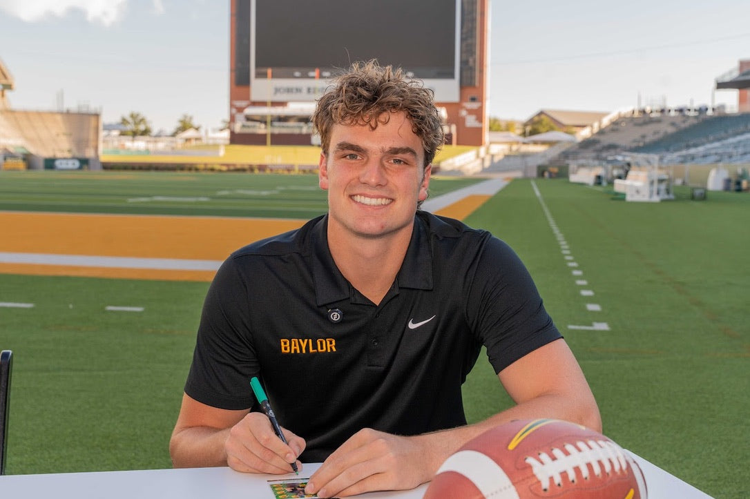 Officially Licensed Baylor x Bass Pro On-Card Autographs — Sawyer Robertson