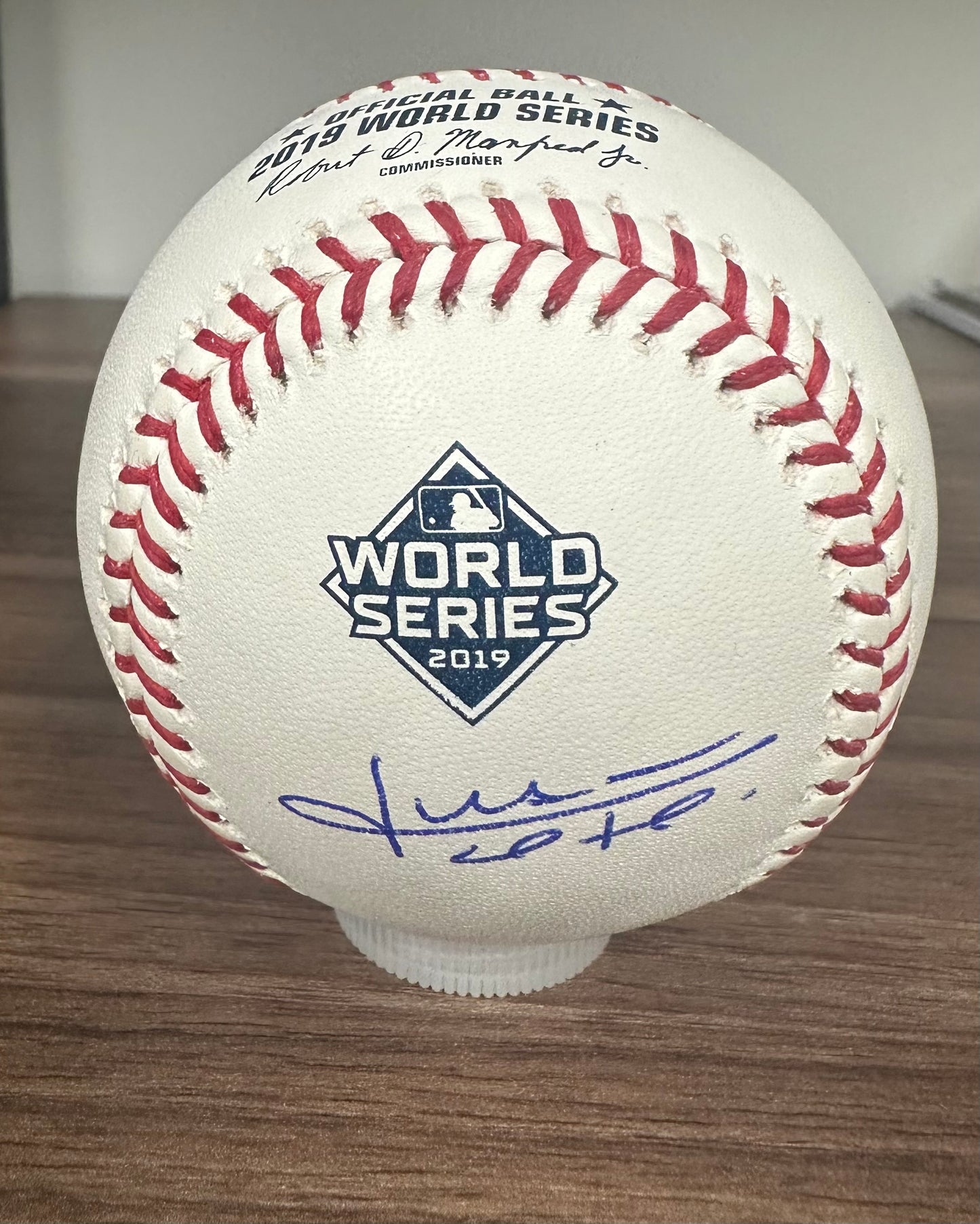 Juan Soto Autograph 2019 World Series Baseball JSA COA