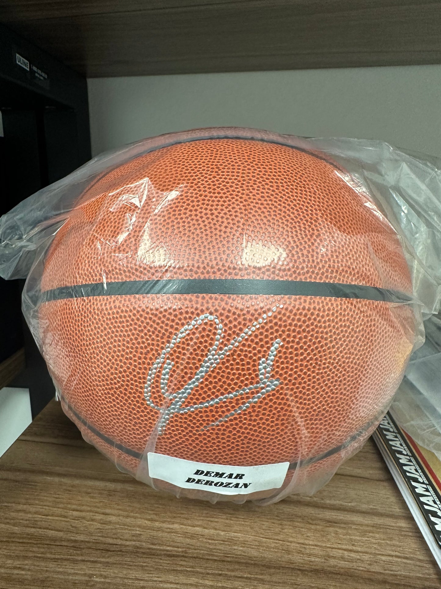 Demar Derozan Autographed Wilson Basketball BAS COA