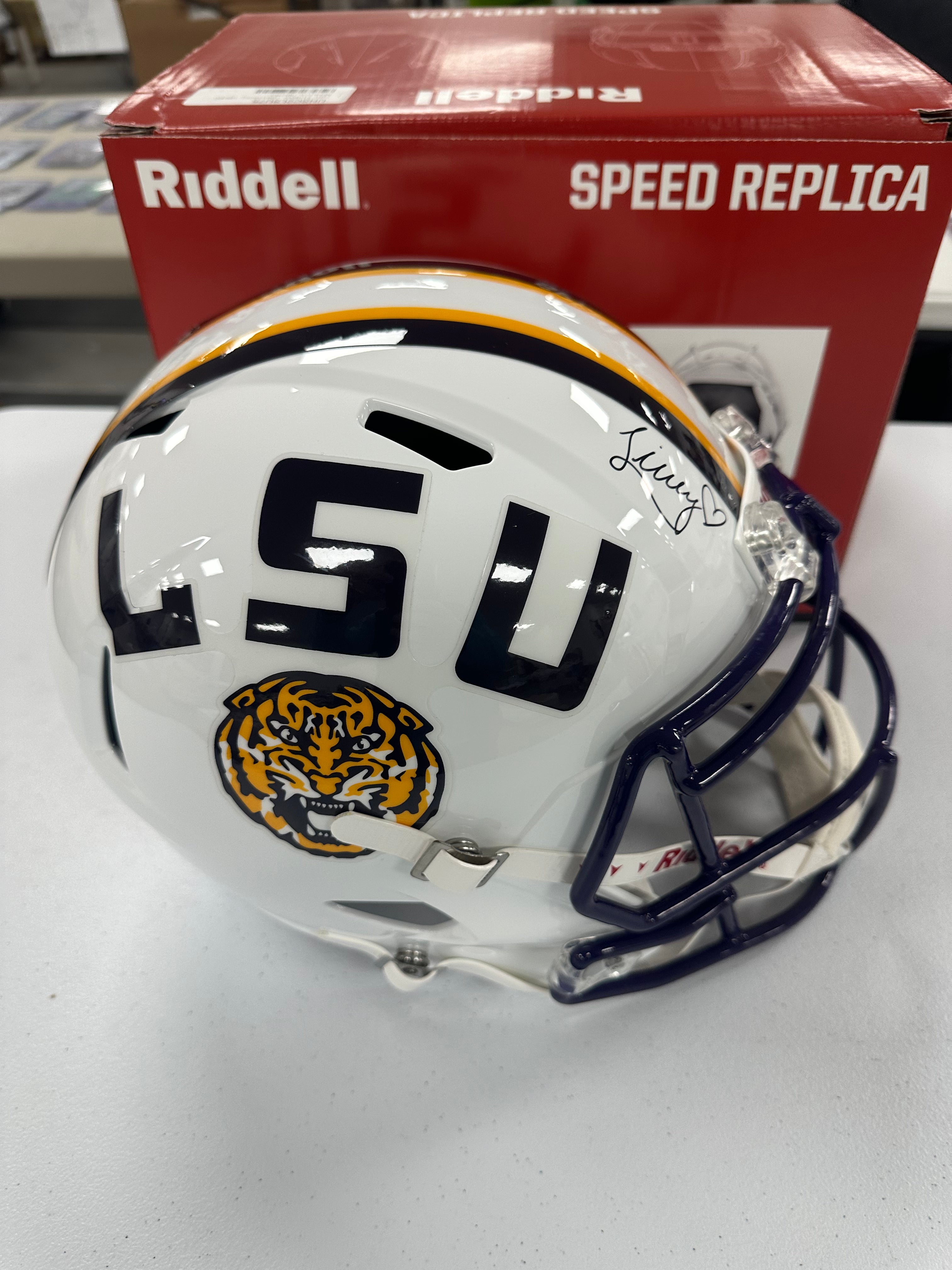 Lsu replica hot sale helmet