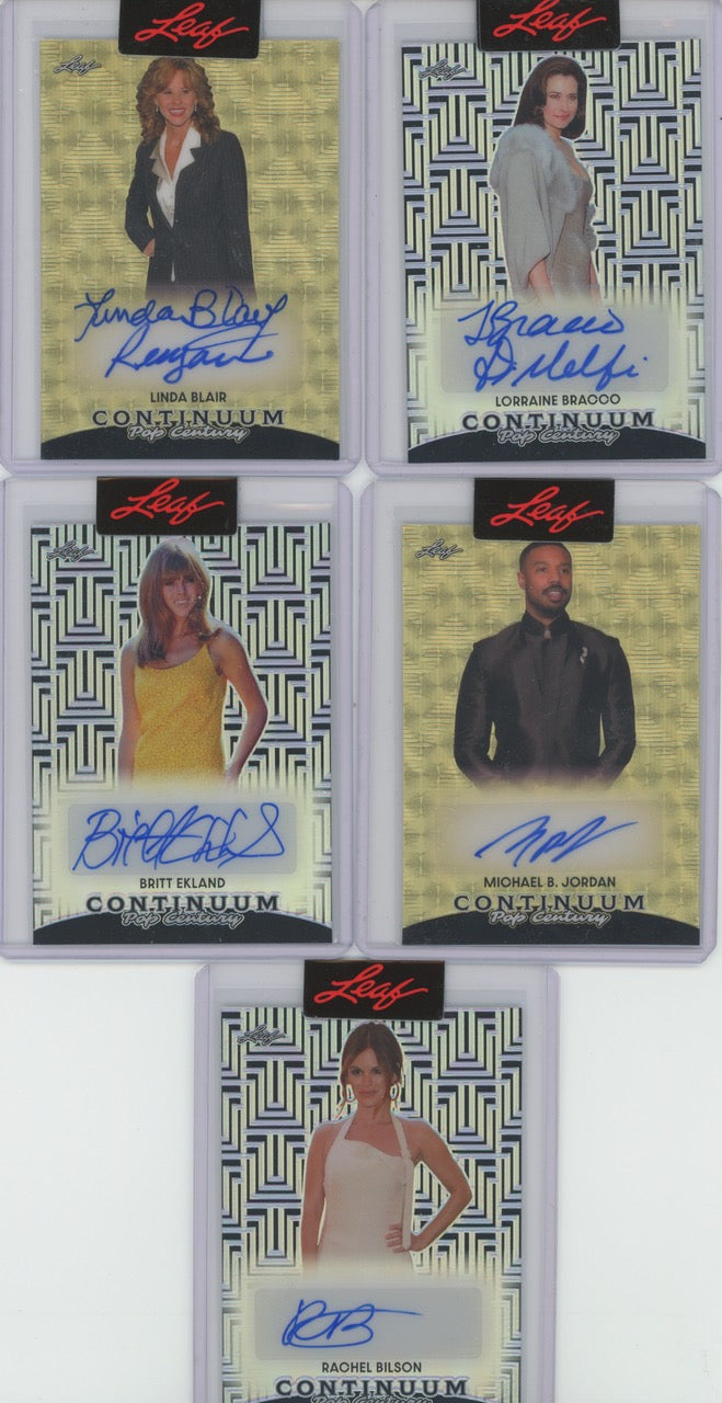 2024 Leaf Metal Continuum Pop Century Autographed Pack- Week 10