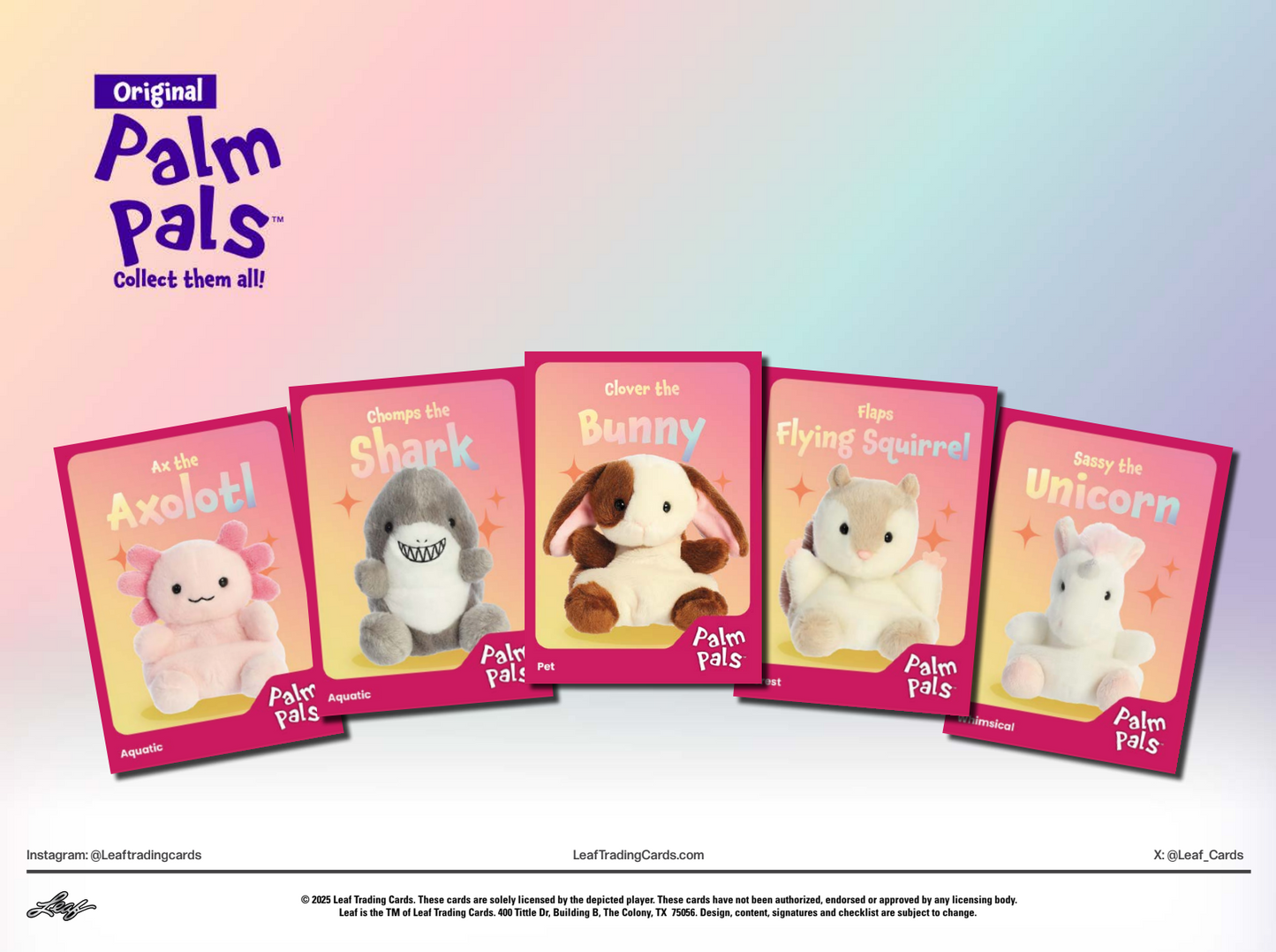 2025 Leaf Palm Pals Blaster Box