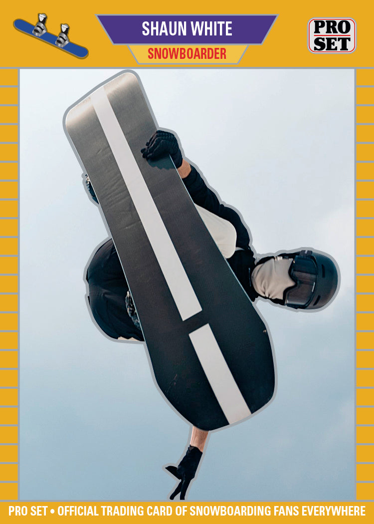 2023 PRO SET METAL LIMITED EDITION GOLD (#/199) SHAUN WHITE SNOWBOARDING