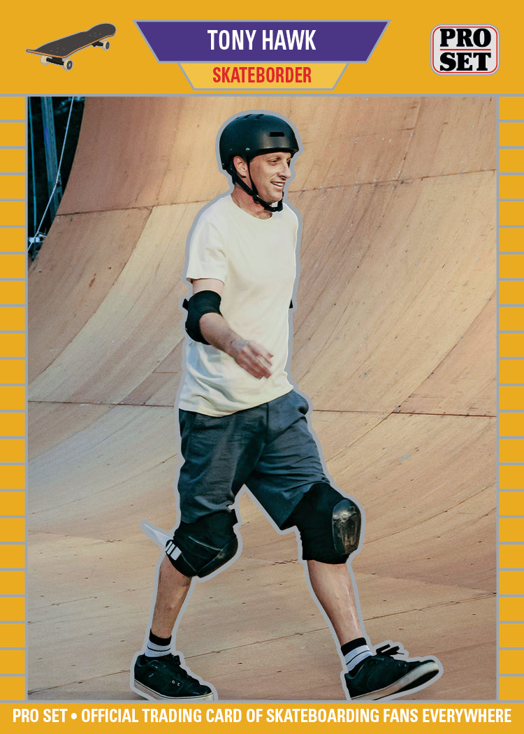 2023 PRO SET METAL LIMITED EDITION GOLD (#/199) TONY HAWK