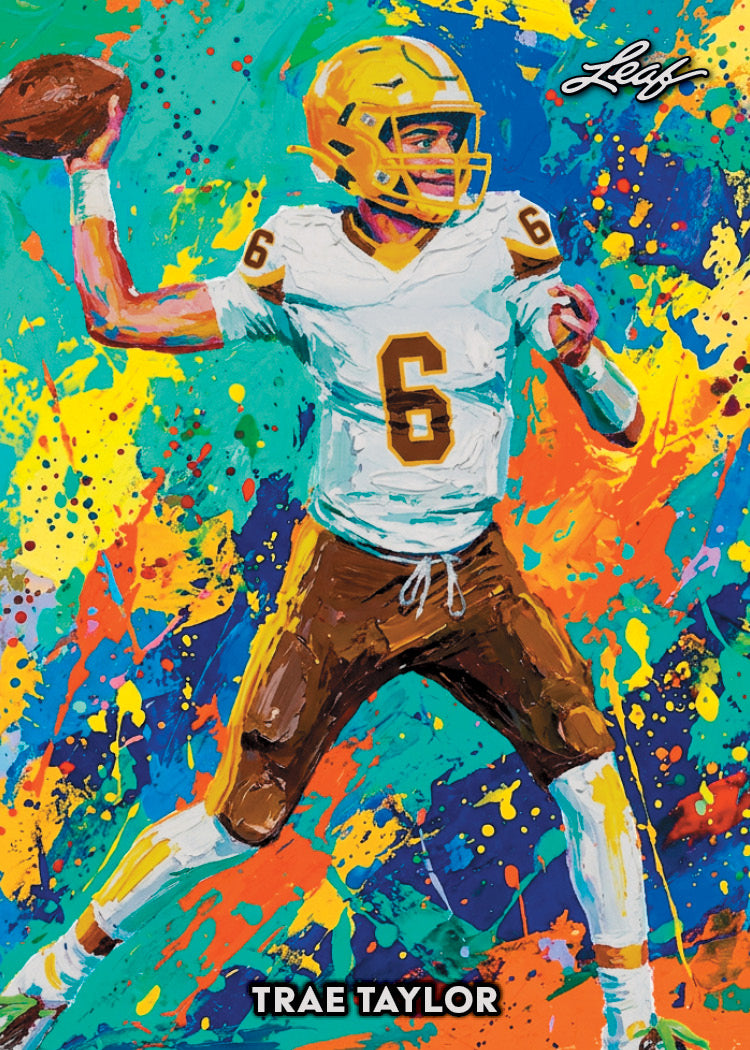 2026 Leaf Metal Paintworks Football Trae Taylor