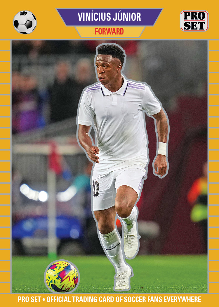 2023 PRO SET METAL LIMITED EDITION GOLD (#/199) VINICIUS JUNIOR