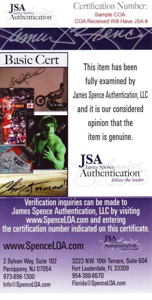 Famke Janssen Signed 11x14 Photo as Xenia Onatopp JSA COA from Private Signing