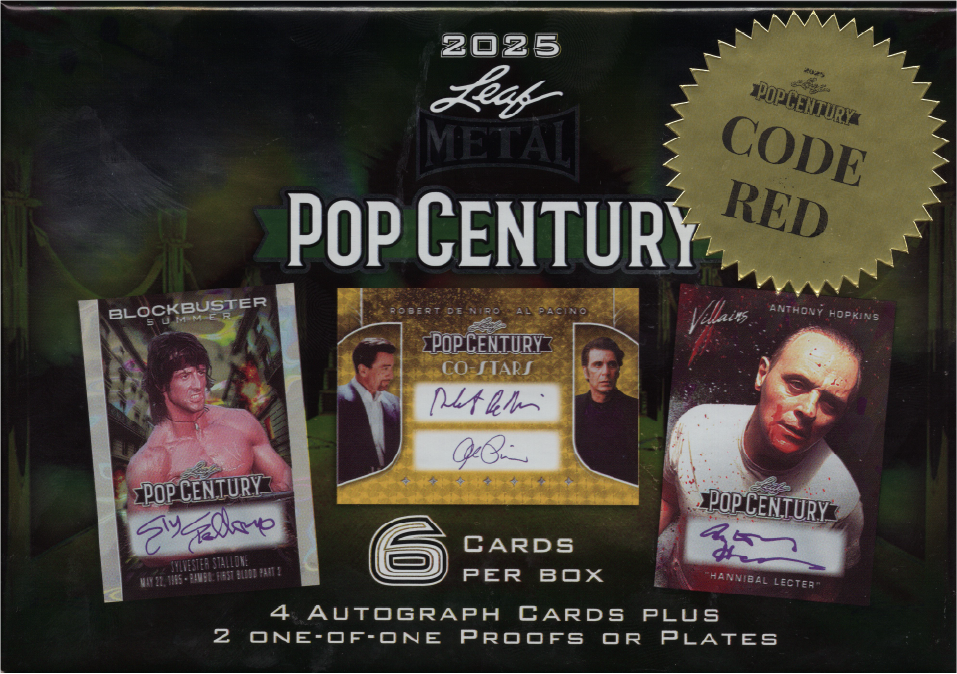 2025 Leaf Metal Pop Century Code Red Edition