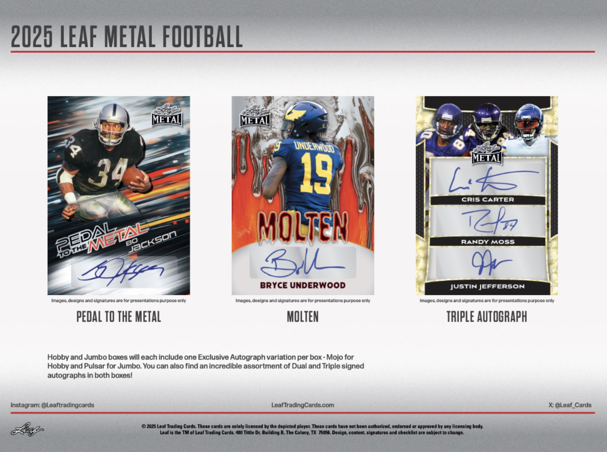 2025 Leaf Metal Football Hobby
