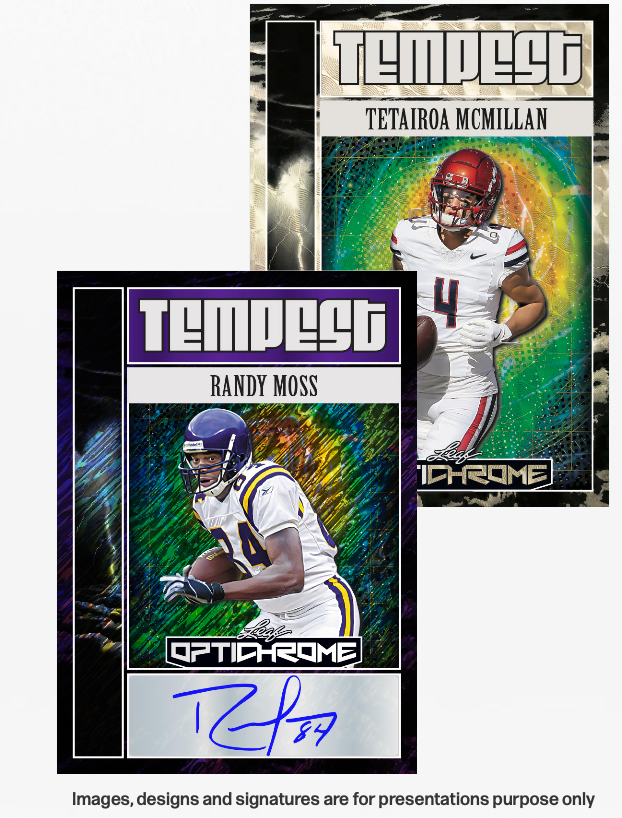 2025 Leaf Optichrome Football Jumbo