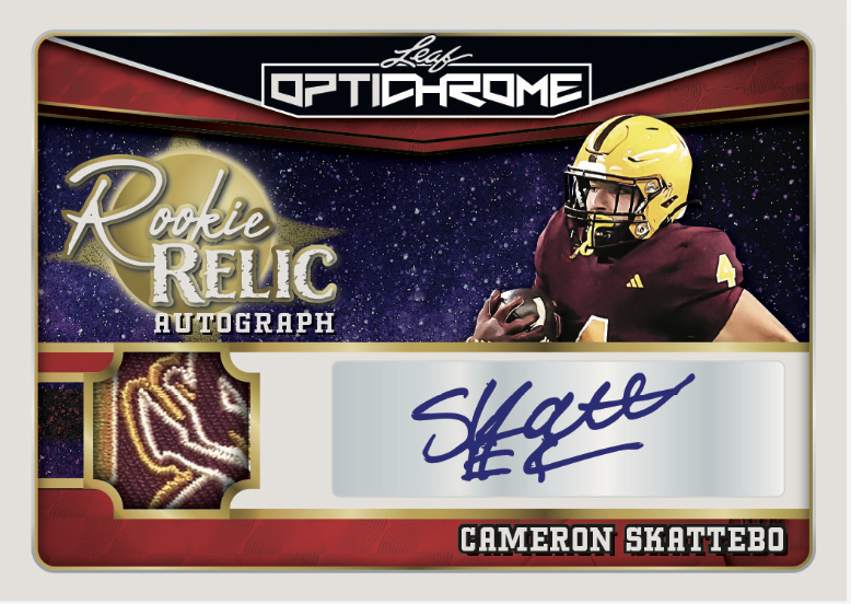 2025 Leaf Optichrome Football Jumbo