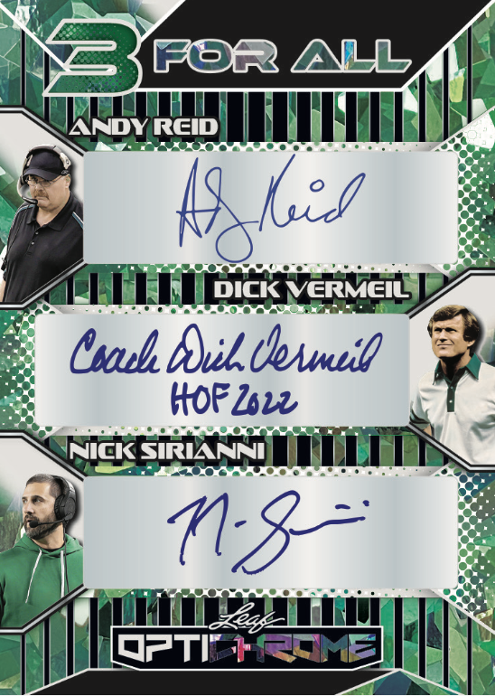 2025 Leaf Optichrome Football Jumbo