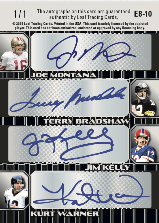 2025 Leaf Optichrome Football Jumbo