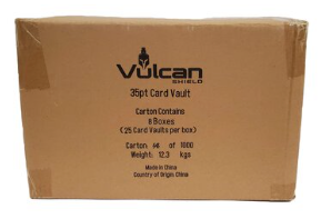 35 Point Card Vault Case of 8 Boxes of 25