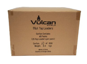 55 Point Top Loader Case of 40 Packs of 25