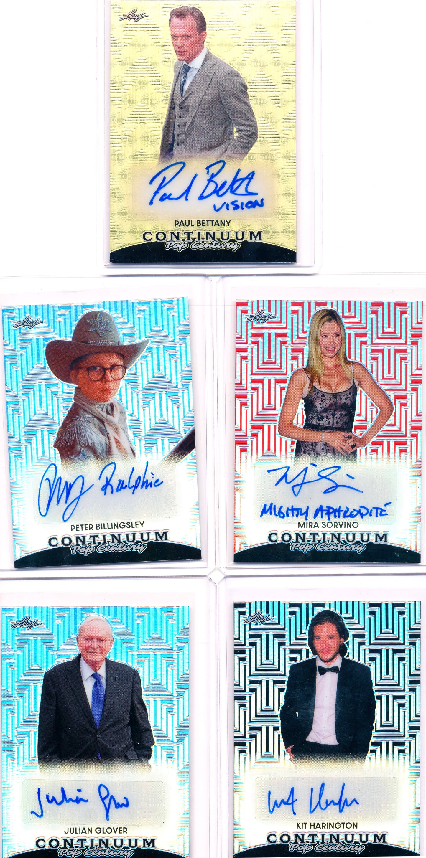 2025 Leaf Metal Continuum Pop Century Autographed Pack Week 2 Leaf