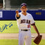 Charlie Sheen Signed 11x14 Photo Blue Ink Major League #99 JSA COA from Private Signing
