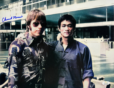 Chuck Norris Signed 11x14 Photo JSA COA from Private Signing