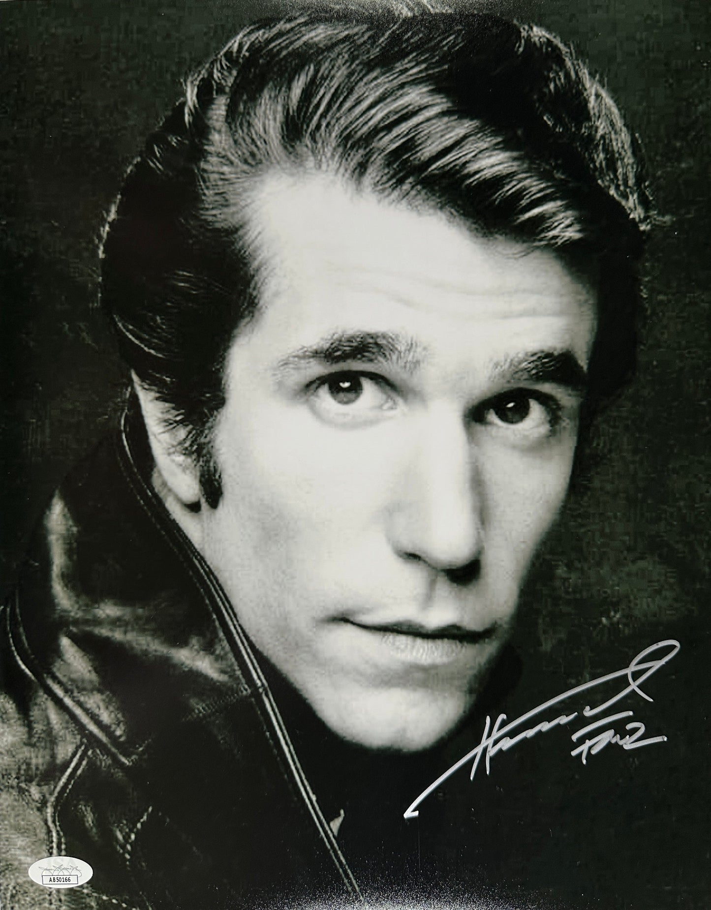 Henry Winkler Signed 11x14 Photo Fonz Happy Days JSA COA from Private Signing