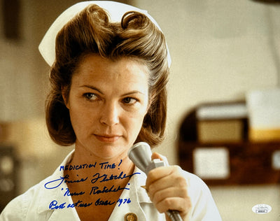 Louise Fletcher Signed 11x14 Photo Medication Time! + Best Actress Oscar 1976 PSA COA from Private Signing