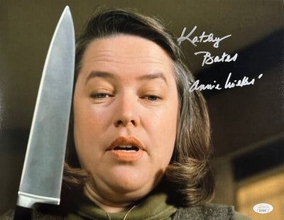 Kathy Bates Signed 11x14 Photo as Annie Wilkes JSA COA from Private Signing
