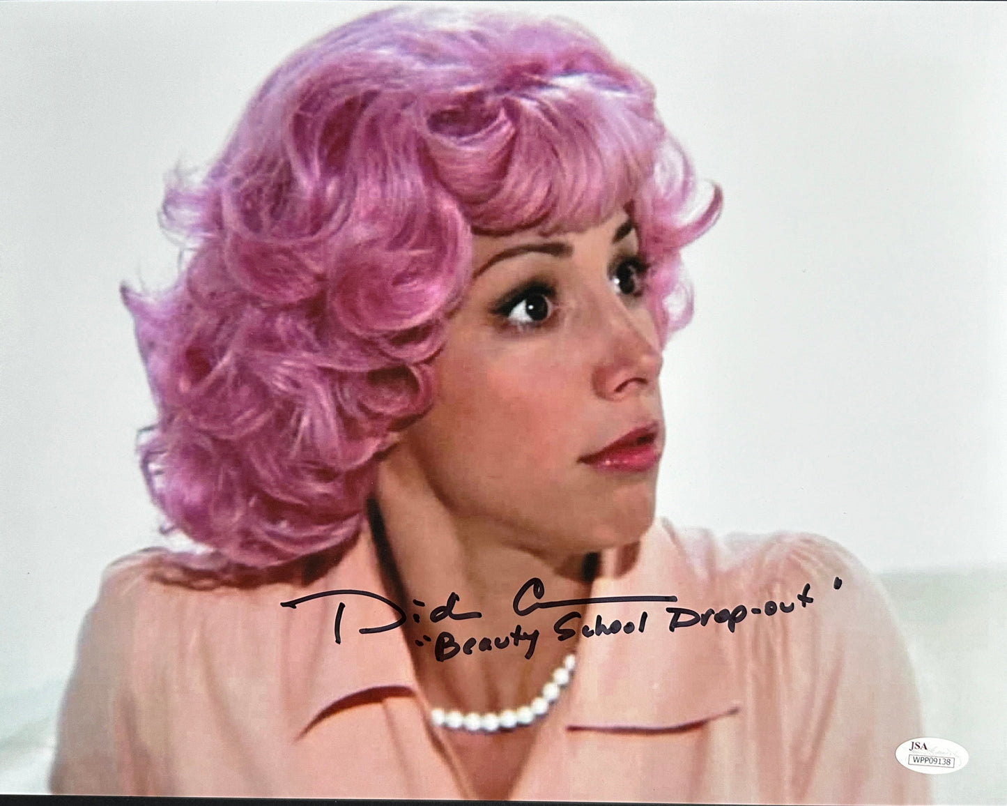 Didi Conn Signed 11x14 Photo Beauty School Dropout JSA COA from Private Signing