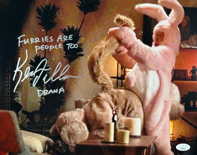 Kevin Dillon Signed 11x14 Photo w/Furries are People Too Inscription JSA COA from Private Signing