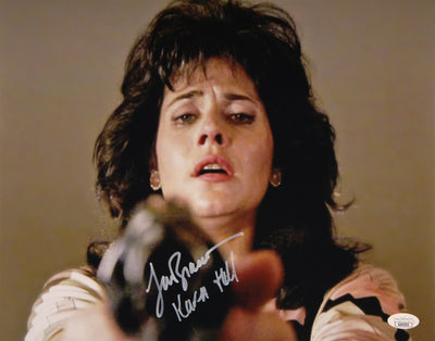 Lorraine Bracco Signed 11x14 Goodfellas Photo w/Karen Hill Blue Ink JSA COA from Private Signing