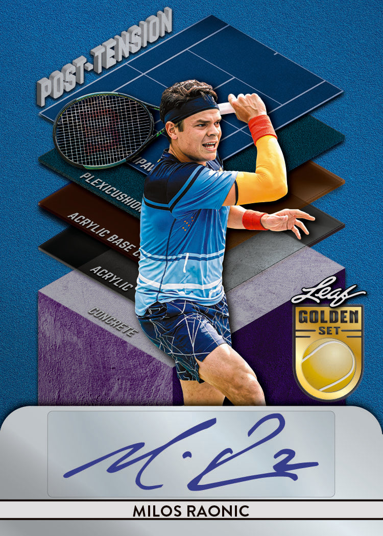 2026 Leaf Metal Golden Set Tennis (Ships October 23rd)