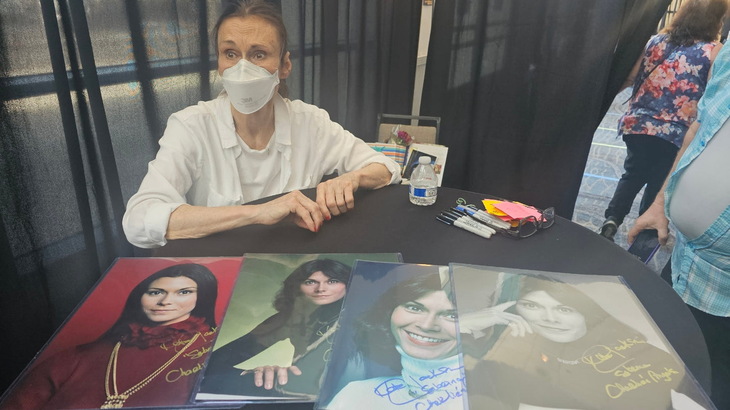 Kate Jackson Signed 11x14 Photo Charlie's Angels w/Sabrina Inscription #1143 JSA COA from Private Signing