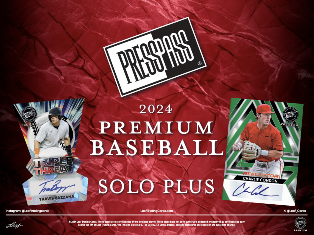 2024 Press Pass Premium Baseball Solo Plus