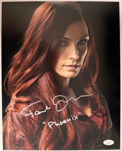 Famke Janssen Signed 11x14 X-Men Phoenix Photo JSA COA from Private Signing