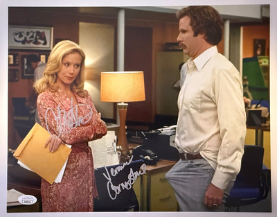 Christina Applegate Signed 11x14 Photo w/Veronica Corningstone Inscription JSA COA from Private Signing