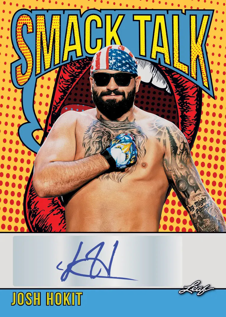 2026 Leaf Smack Talk Josh Hokit Autograph