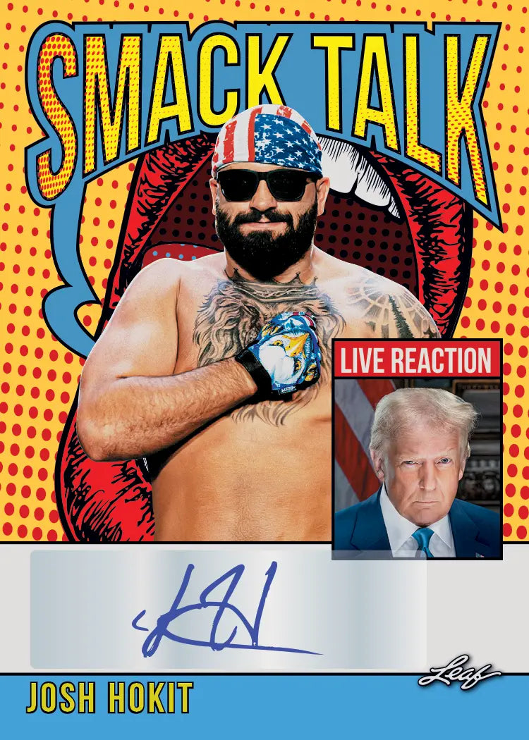 2026 Leaf Smack Talk Josh Hokit Autograph