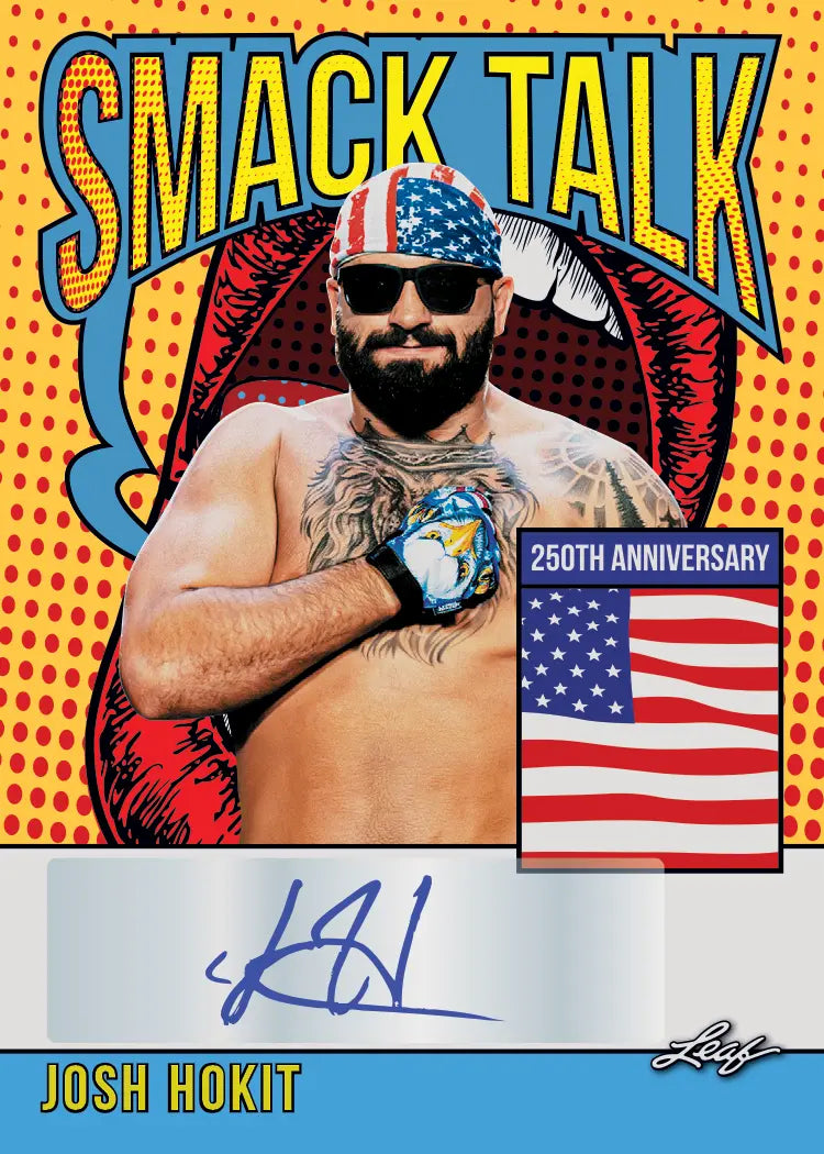 2026 Leaf Smack Talk Josh Hokit Autograph