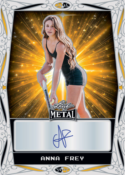 2024 Leaf Metal Anna Frey Autographed Card AVAILABLE UNTIL 4/24 OR SOLD OUT!!
