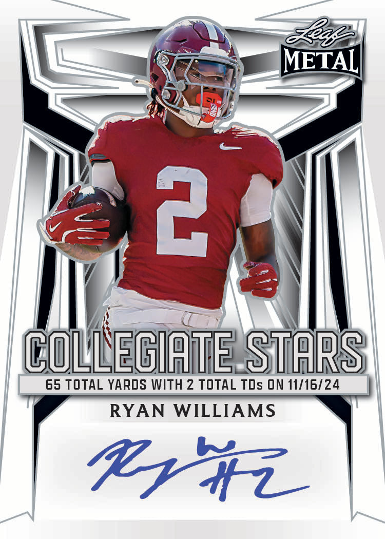 Leaf Collegiate Stars Ryan Williams Available Until 11/26